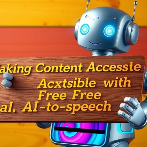 Making Content Accessible with Free AI Text-to-Speech
