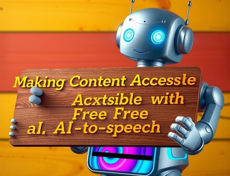Making Content Accessible with Free AI Text-to-Speech